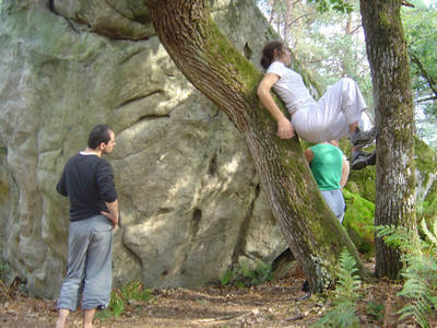 fontainebleau foret rock climbing france hellekin o wolf
