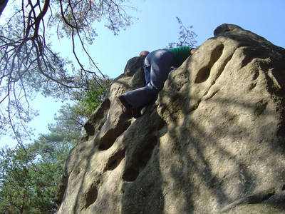 fontainebleau rock climbing france laia sadnrni heath bunting