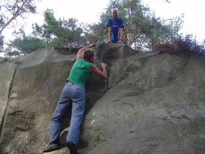 fontainebleau rock climbing france laia sadnrni heath bunting