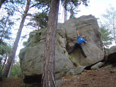 fontainebleau rock climbing france laia sadnrni heath bunting