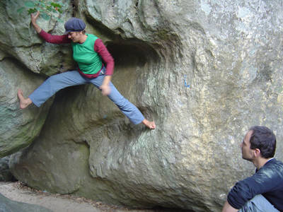 fontainebleau rock climbing france laia sadnrni hellekin o wolf