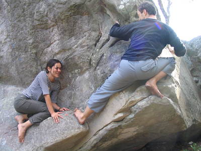 fontainebleau rock climbing france vahida ramujkic hellekin o wolf