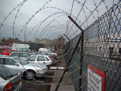 bristol silverthorne lane barbed wire fence
