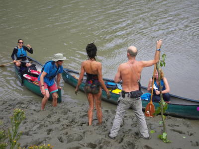 river avon gorge wild swim race close safety boat canoe catherine rich volunteer kayle brandon organiser curator