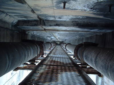 cumberland basin bridge bristol pipes