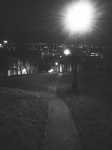 night brandon hill footpath bristol
