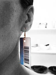 clubcard earrings