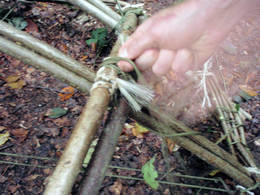 coracle reforcing knots