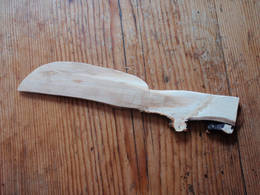 apple wood knife