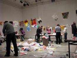recyclyng plastic bags public workshop
