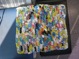 crochet platic bag milan malpensa