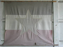 washed yugoslav flag
