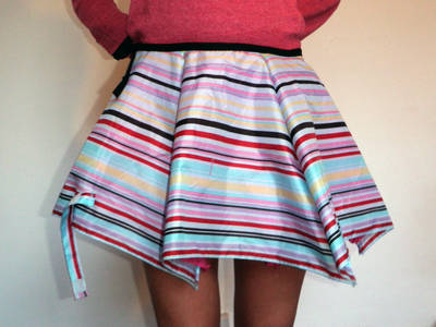 umbrella skirt stripes