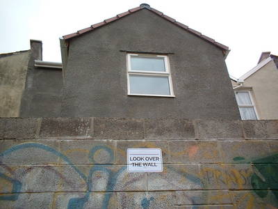public notice look over the wall bristol