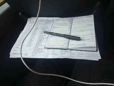 still life photography pen diary day plan