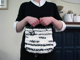 crochet plastic bag