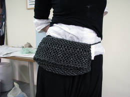 crochet plastic bag