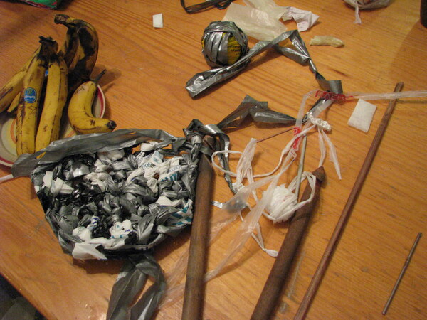 Hand-made crochet hook