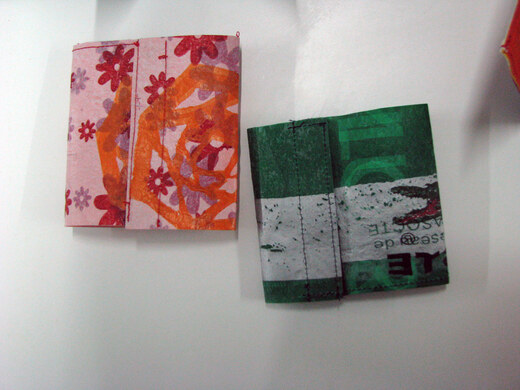 Plastic bag wallet collection