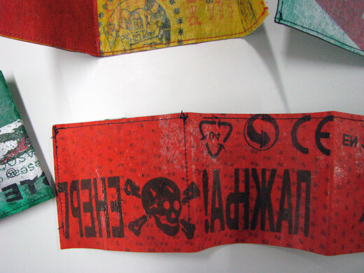 Plastic bag wallet collection