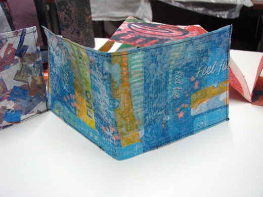 Plastic bag wallet collection