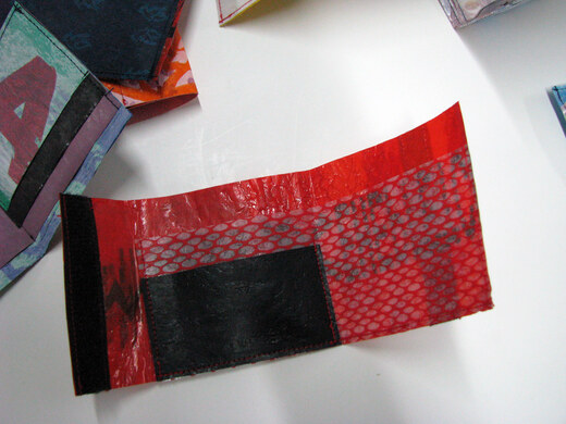 Plastic bag wallet collection