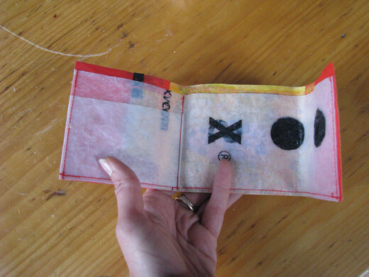 Plastic bag wallet collection