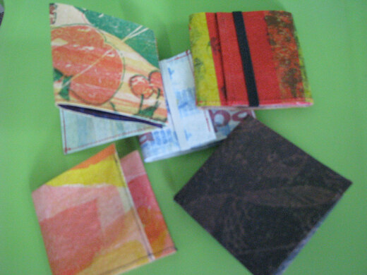 Plastic bag wallet collection