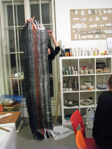 Woven plastic bag