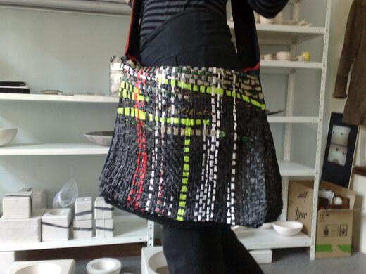 Woven plastic bag