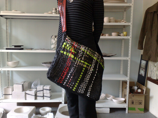 Woven plastic bag