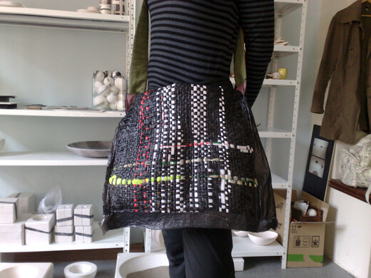 Woven plastic bag