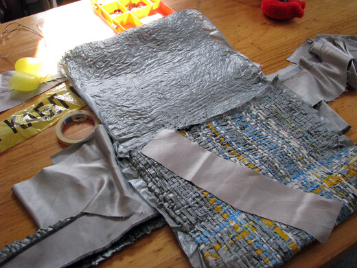 Woven plastic bag