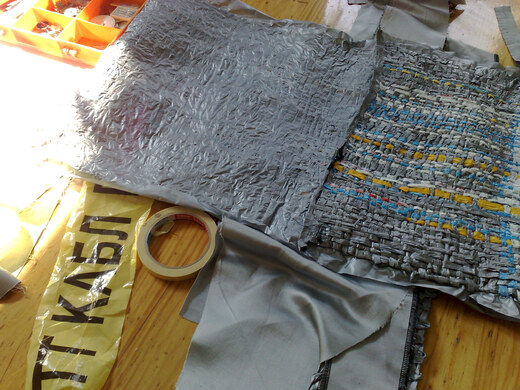 Woven plastic bag