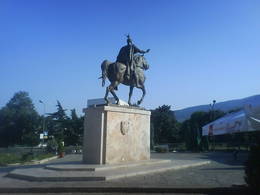 Skenderbegs Monument in Skopje