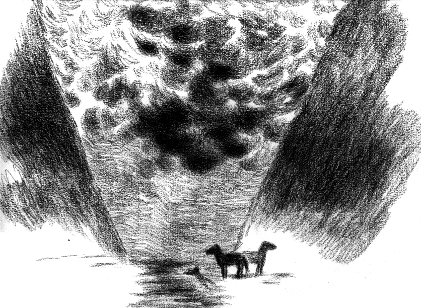 The storm in the Mrežnica canyon